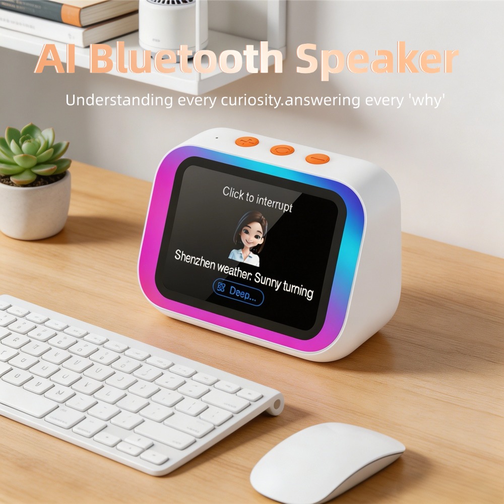 Portable Translator Device - AI Bluetooth Speaker 5.4 AI voice