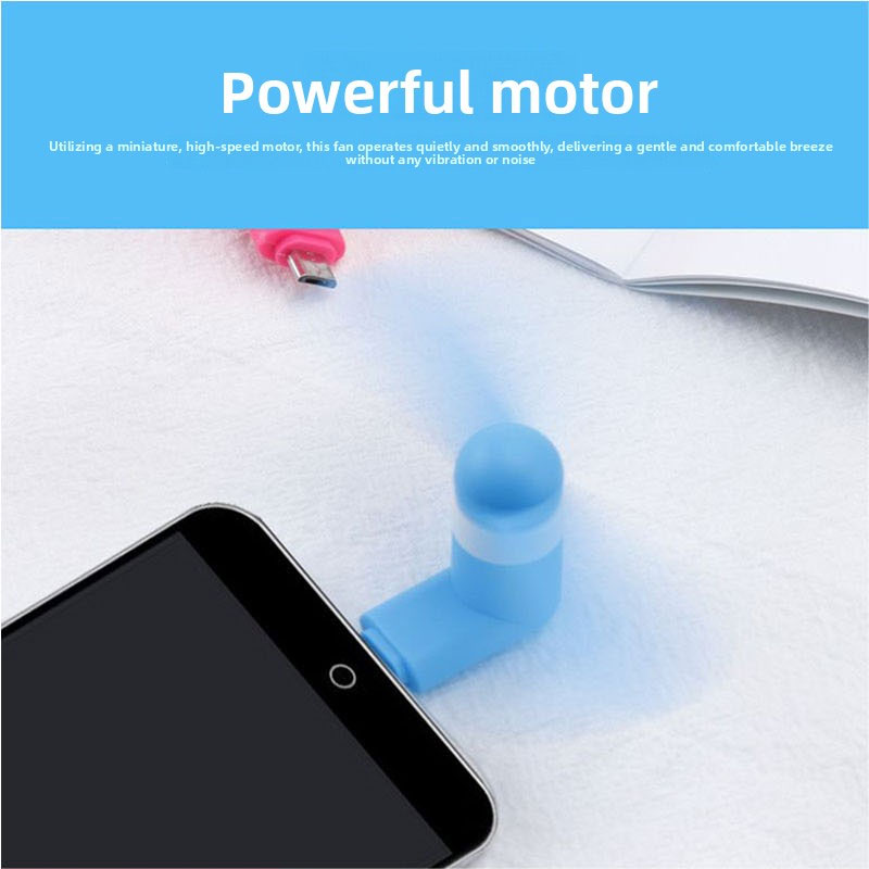 Type C Mini Phone Fan, Portabl - Electronics Gadgets Sale review and price