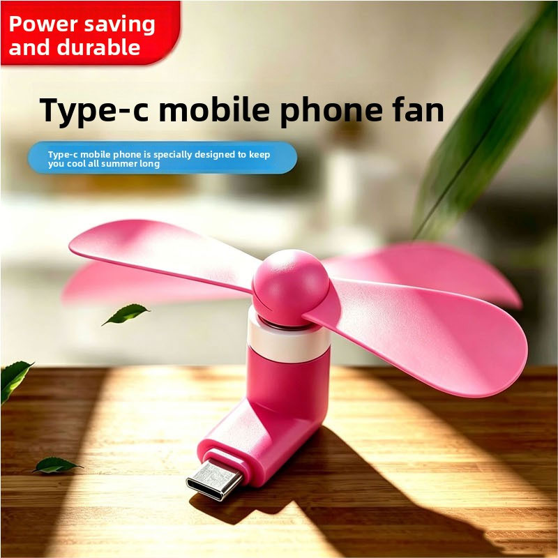 Type C Mini Phone Fan, Portabl - Electronics Gadgets Sale review and price