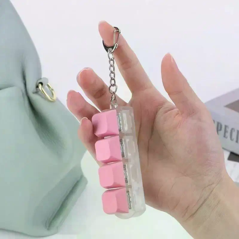 Mini 4-Key Finger Keyboard Key - Electronics Gadgets Sale review and price