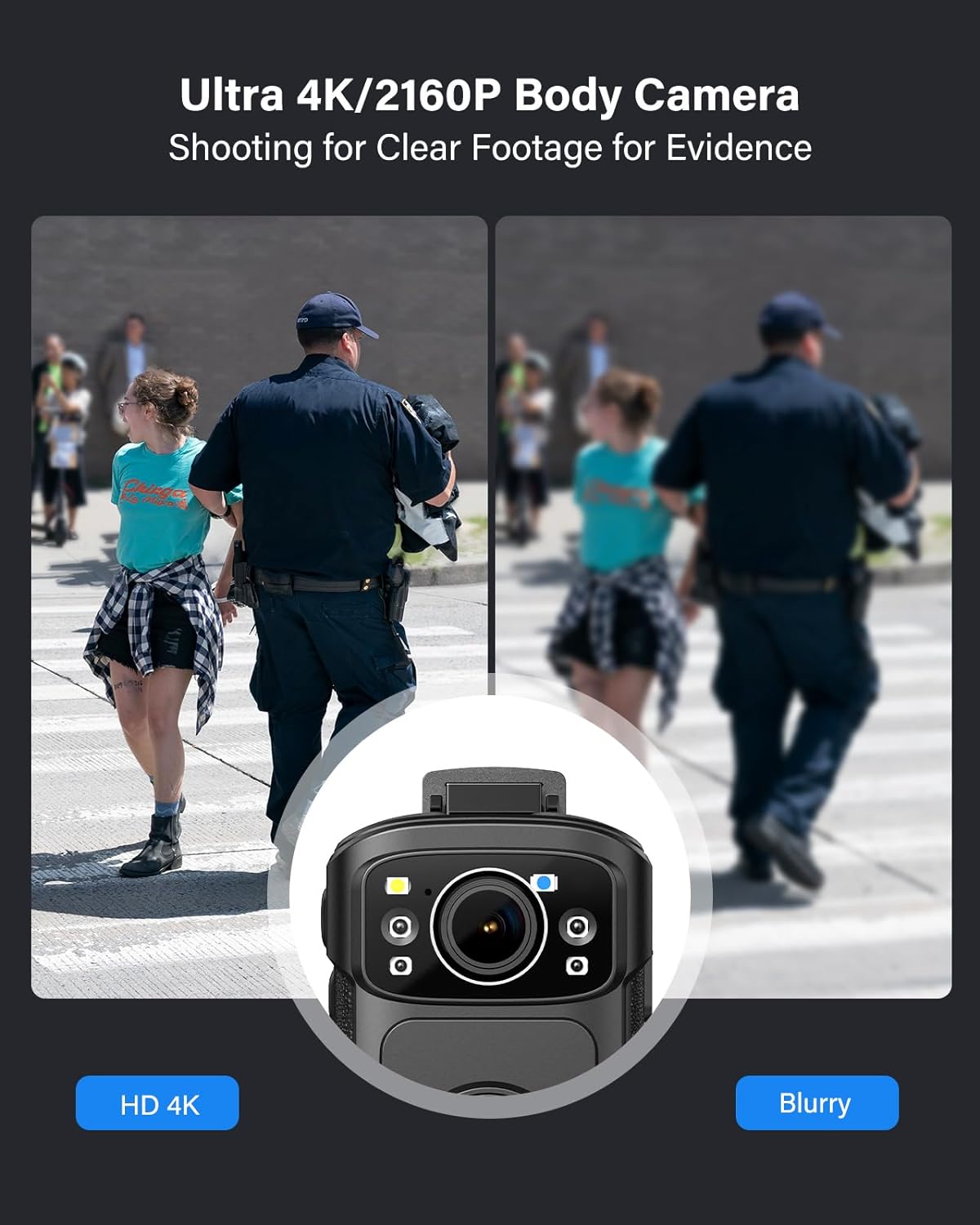 BOBLOV B4K5 4K Body Cam IP68 G - Compact Camera Mirrorless review and price