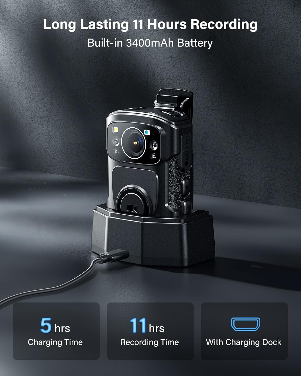 BOBLOV B4K5 4K Body Cam IP68 G - Compact Camera Mirrorless review and price