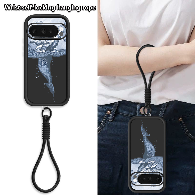 Humpback Whale Print Wrist Str - Google Pixel 9 Pro review and price