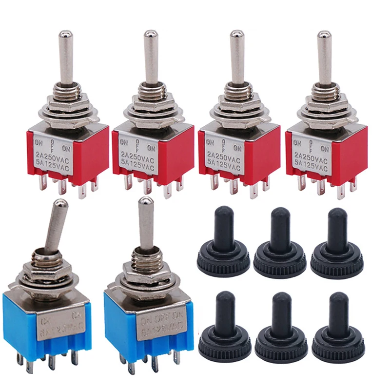 2Pcs ON OFF ON Switches Miniat - Electronics Gadgets Sale review and price