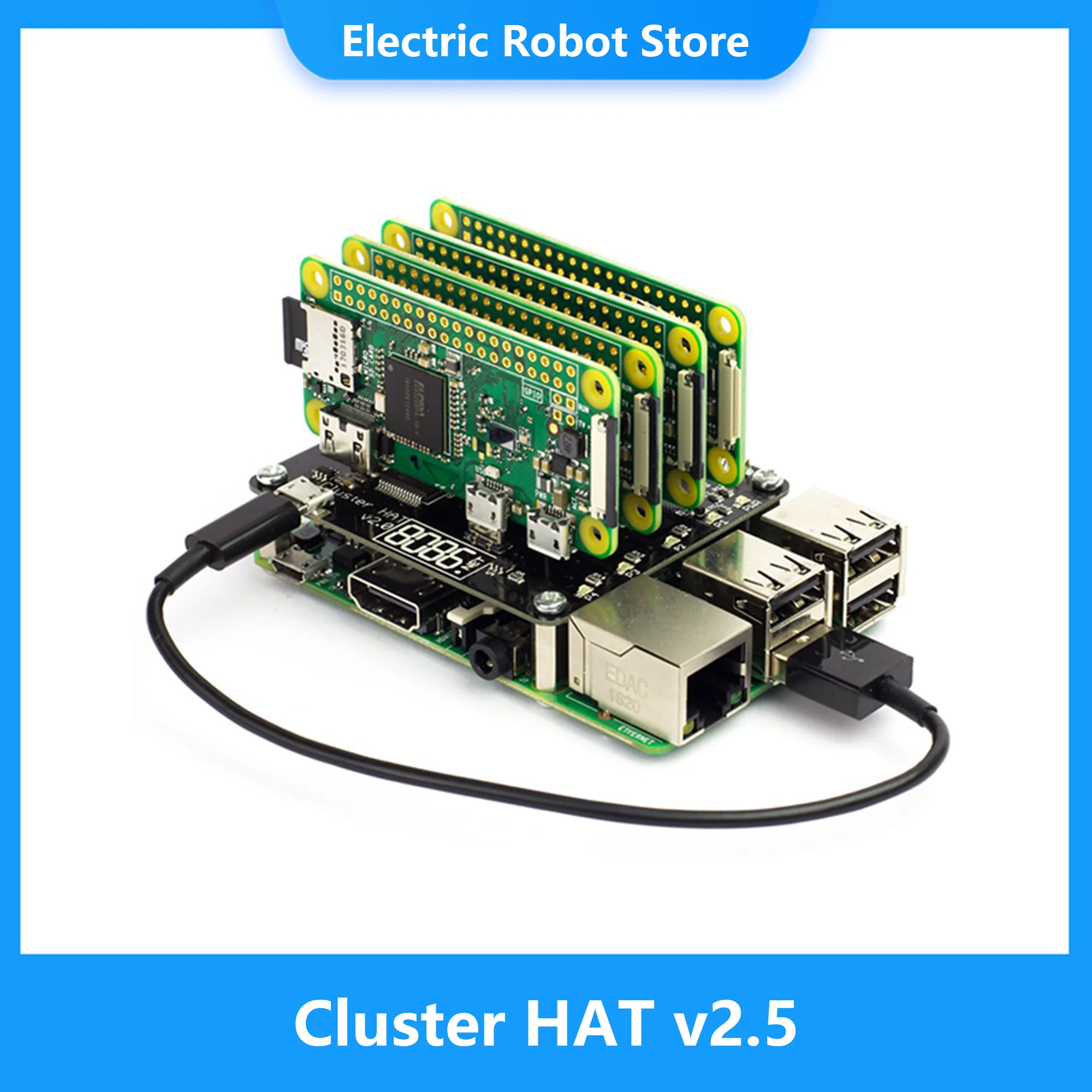 Cluster HAT v2.5 Configured to - Electronics Or Gadgets review and price