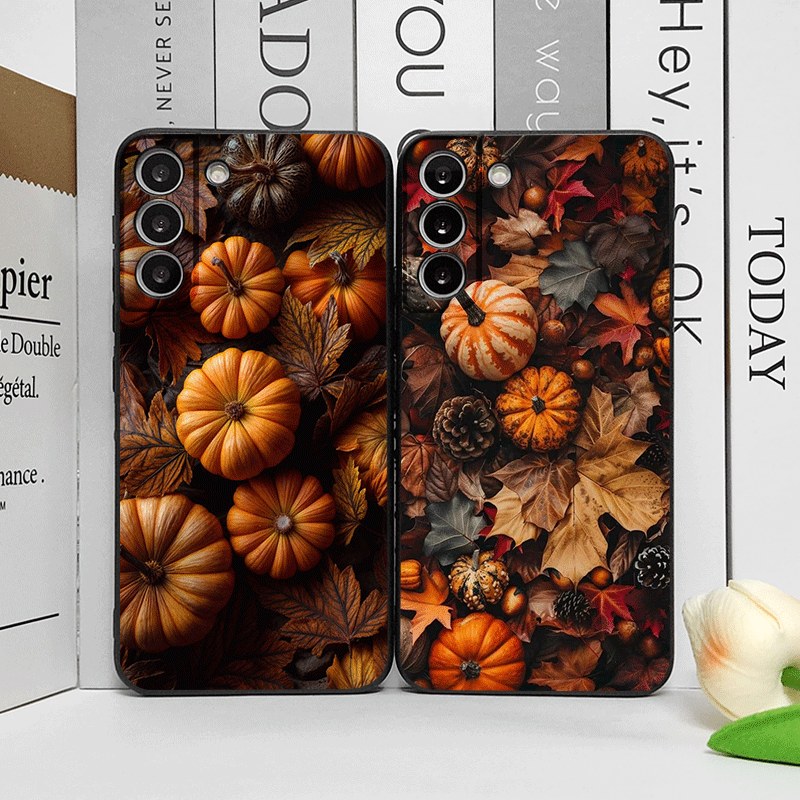 Autumn Maple Leaf Pumpkin Hall - Huawei Mate 60 review and price