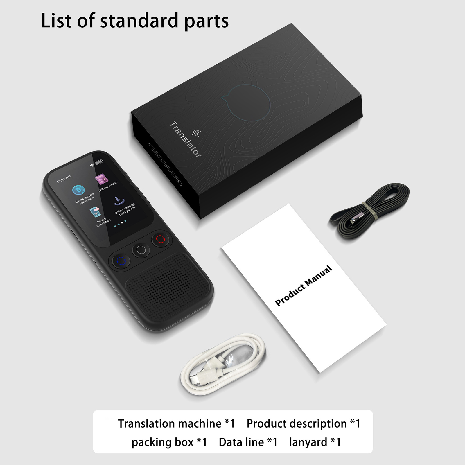 S80 Language AI Translator Dev - Portable Translator Device review and price