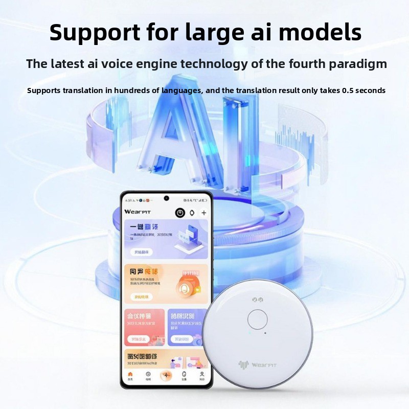 Smart Magnetic Back Clip AI Tr - Portable Translator Device review and price