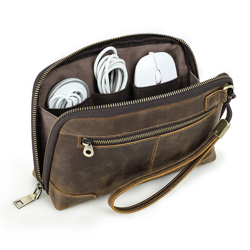 Genuine Leather Tech Pouch Mul - Electronics Gadgets In China review and price